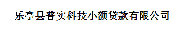 樂亭縣普實(shí)科技小額貸款有限公司